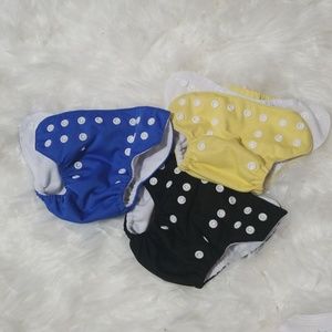 Cloth diaper bundle 3 covers Alva Baby